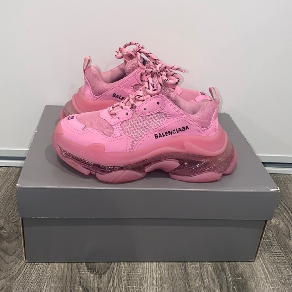 Balenciaga Triple S Sneakers - Pink